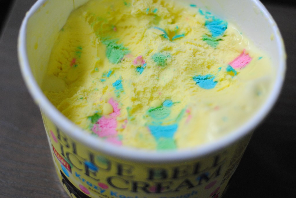 Krazy kookie dough ice cream on the ginger life blog