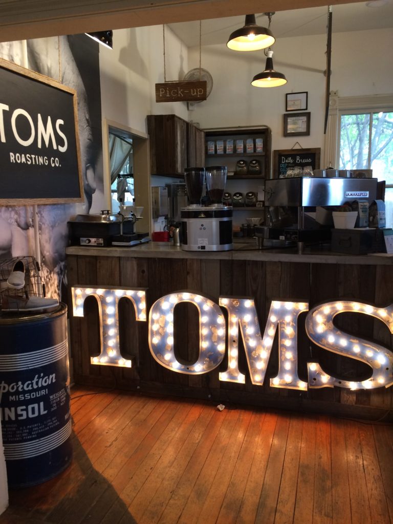 TOMs store in Austin